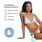 Bushbalm 2-Step Ingrown Hair Routine targets ingrown hairs, razor bumps, dryness, and redness. Order online now!