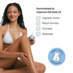 Bushbalm oil for ingrown hairs, razor bumps, and skin redness. Order online for smooth skin solutions.