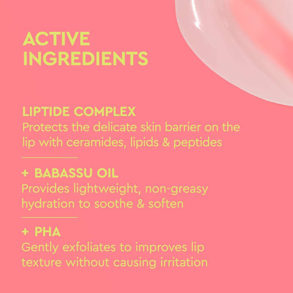 BYOMA Liptide Lip Mask features a unique Liptide Complex, specially curated by Curat Cart for luxurious lip hydration and care.