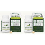 BiOptimizers MassZymes - Complete Digestive Enzymes Supplement for Gut Health - Bloating Relief for Men and Women - Lipase Amylase Bromelain Digestive Enzymes (250 Capsules)