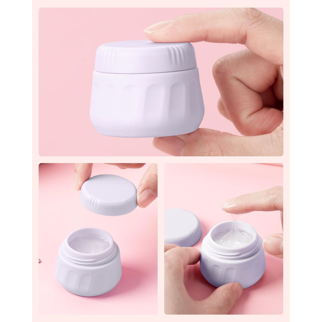 Mrsdry travel containers for toiletries feature a sleek, easy-to-open design, perfect for lightweight, hassle-free travel.