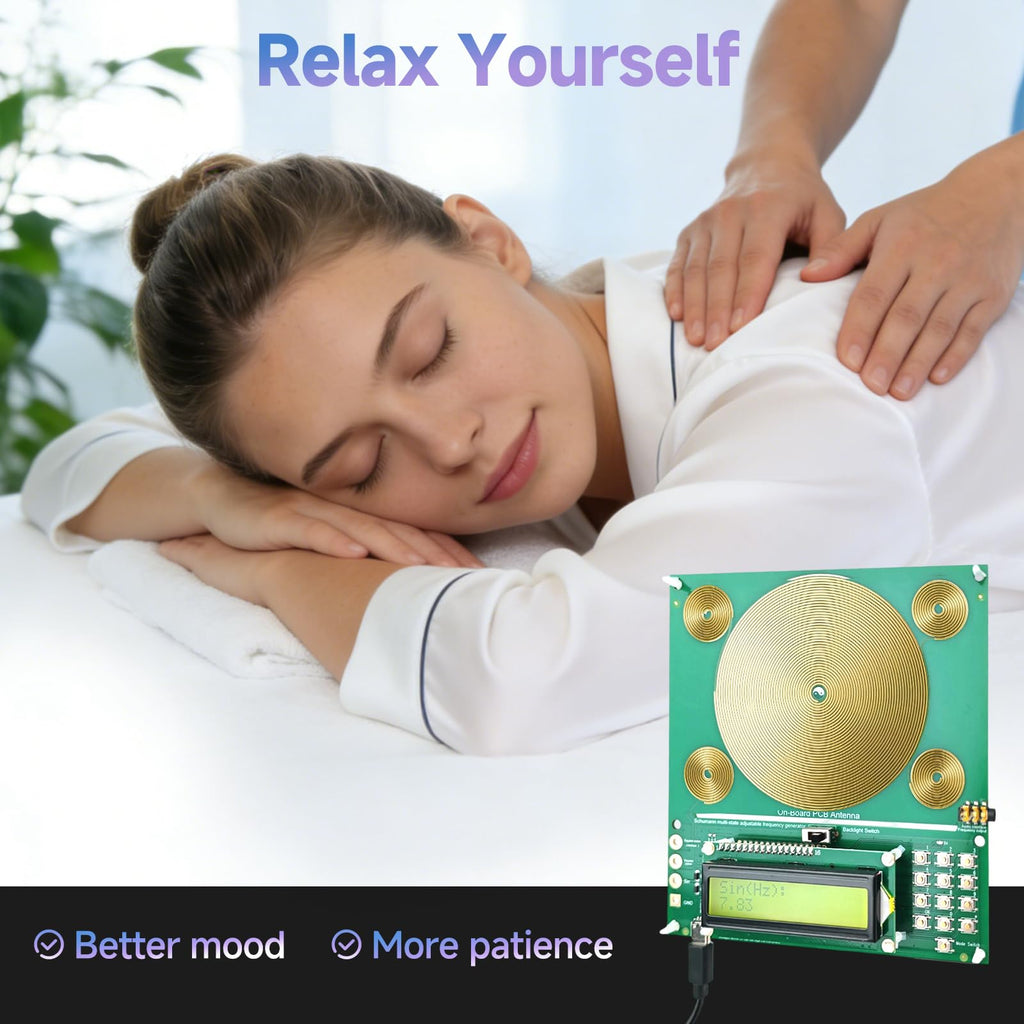 Experience premium healing with the Calamity Frequency Generator, an imported wellness tool from Curat Cart for better mood and patience.