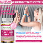 Calcium Supplements for Women with Calcium Citrate, Vitamin D3, and Magnesium, 100% Authentic and available in India at Curat Cart.