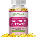 High absorption Calcium Citrate supplements for women, imported for Curat Cart. Essential for bones, teeth, and cells. Premium quality.