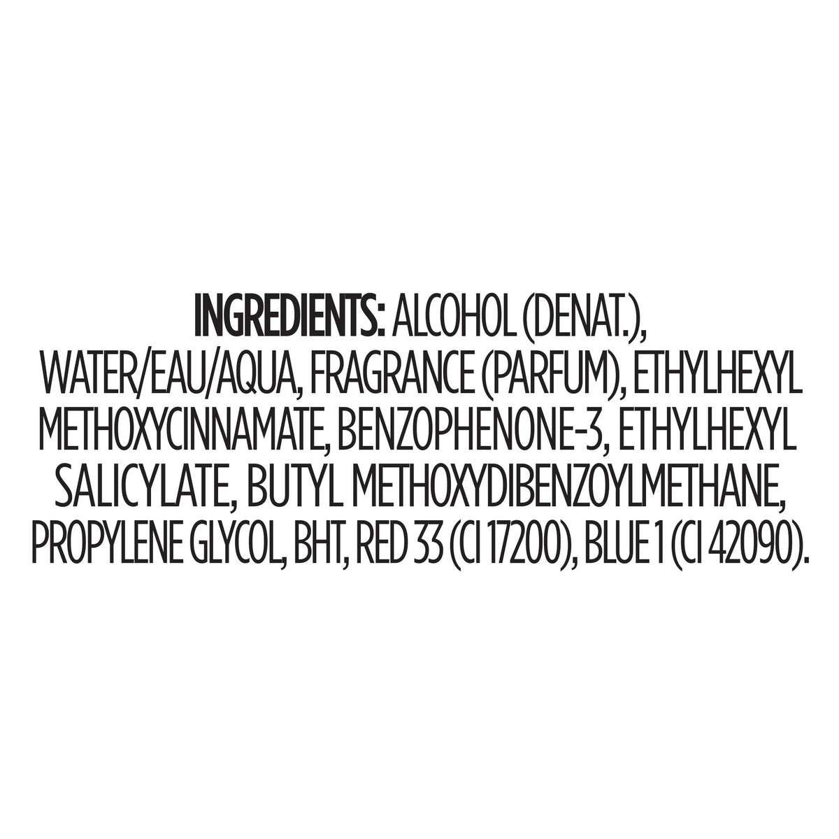 Calgon Fragrance Body Mist, Morning Glor. Original packaging, featuring a list of ingredients for fragrance and skin care.