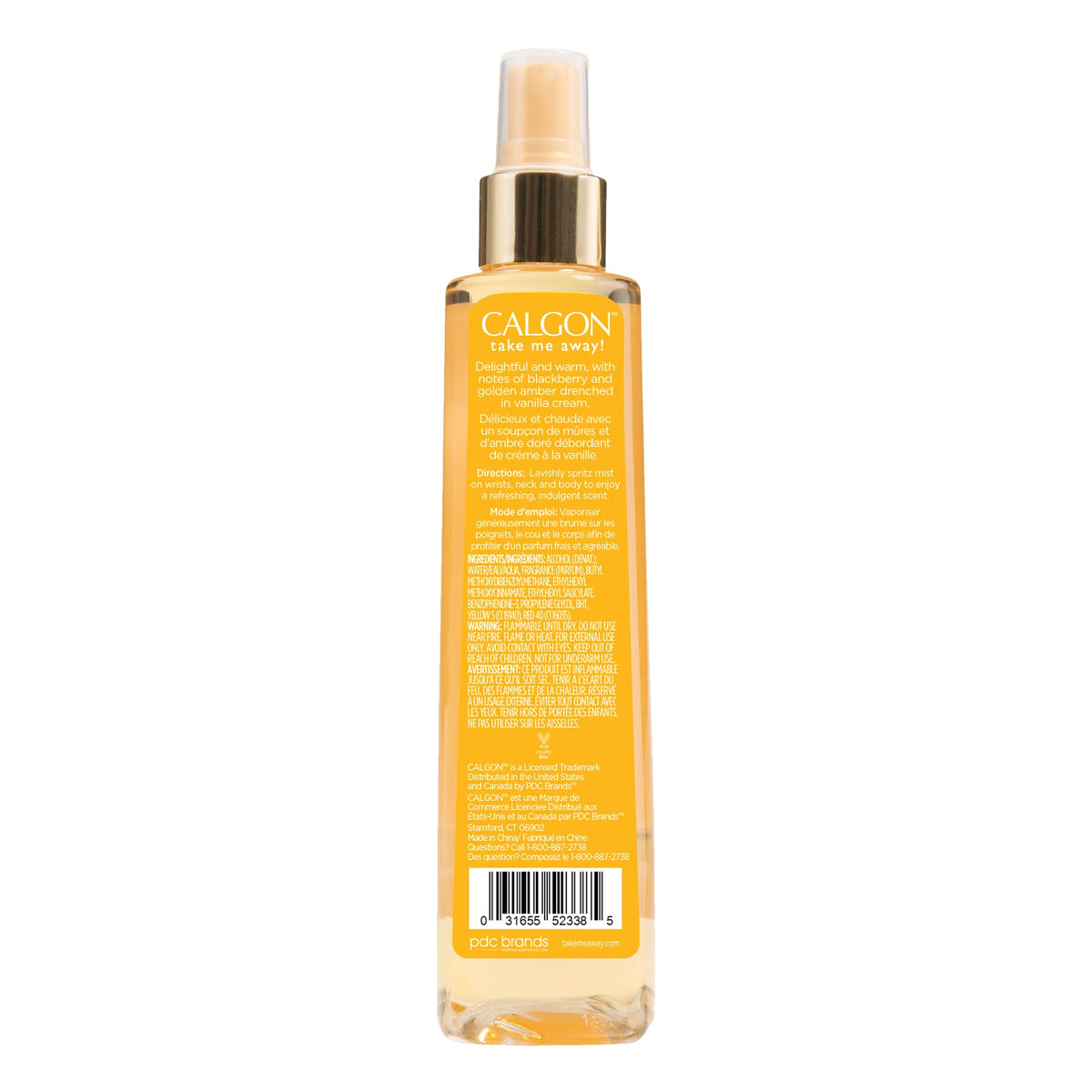 Calgon Fragrance Body Mist in Morning Glory scent. 100% genuine product for refreshing and invigorating body fragrance.