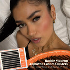 Premium imported Calphdiar Bottom Lash Clusters for a dramatic, wispy look. Ideal for enhancing your eye makeup game.