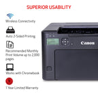 Canon imageCLASS LBP122dw Printer offers premium import quality with wireless connectivity and auto 2-sided printing. Available at Curat Cart.