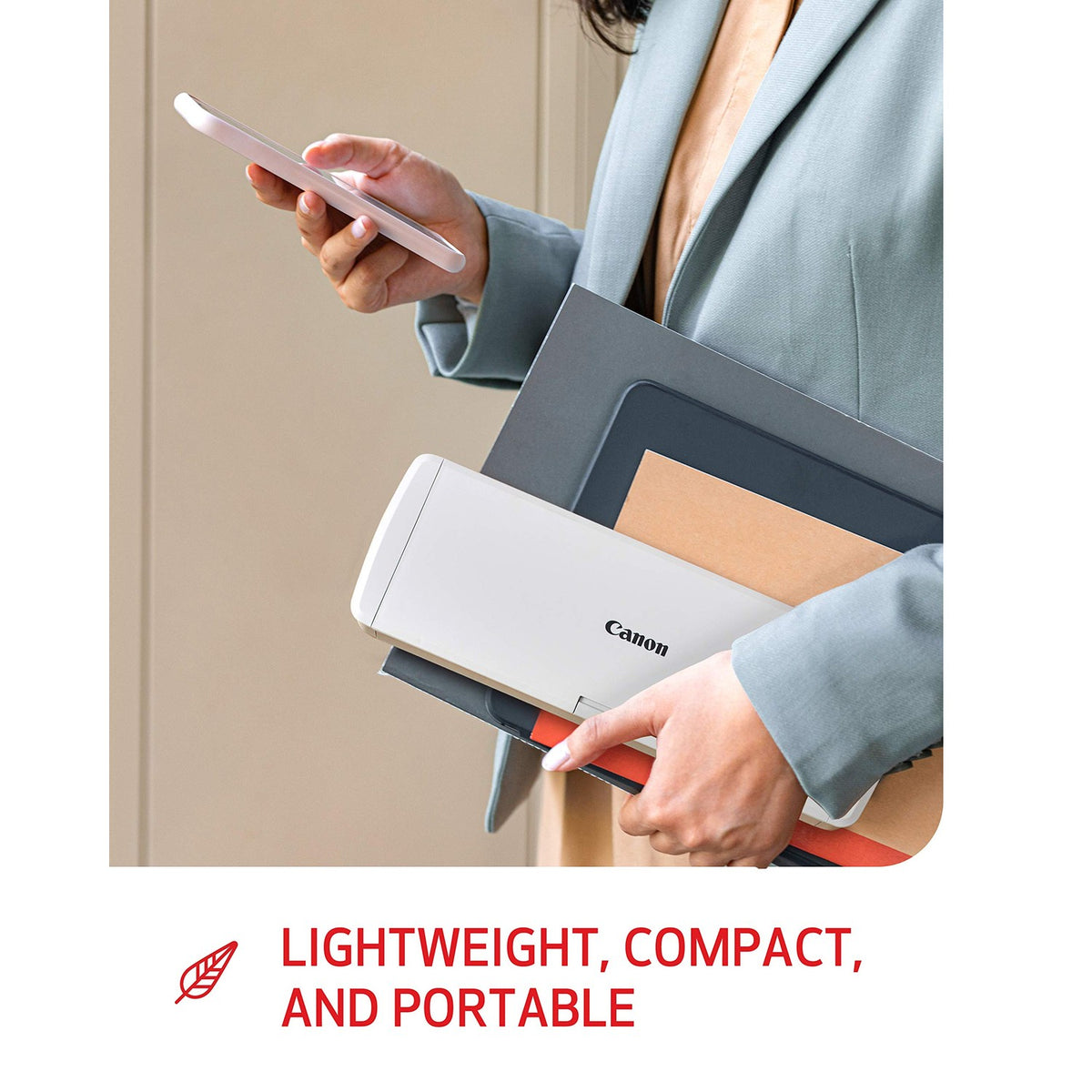 Discover the Canon imageFORMULA R10 Portable Scanner in official packaging, designed for lightweight, compact use. Available at Curat Cart.