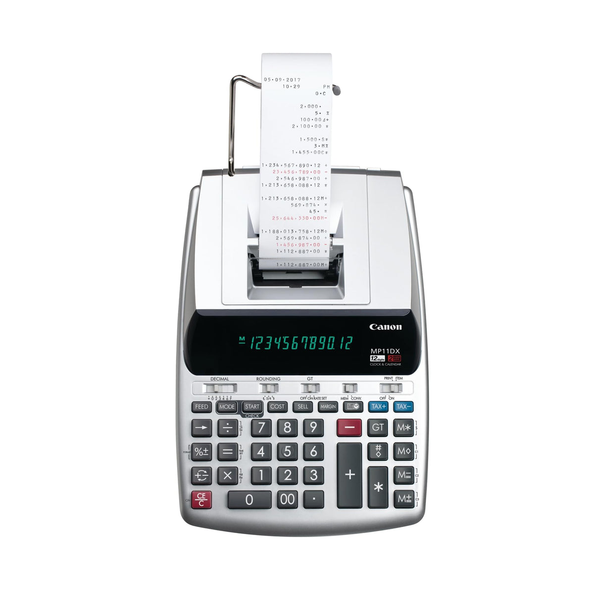 Discover the Canon MP11DX Desktop Calculator, 100% Authentic and available in India at Curat Cart for all your calculation needs.