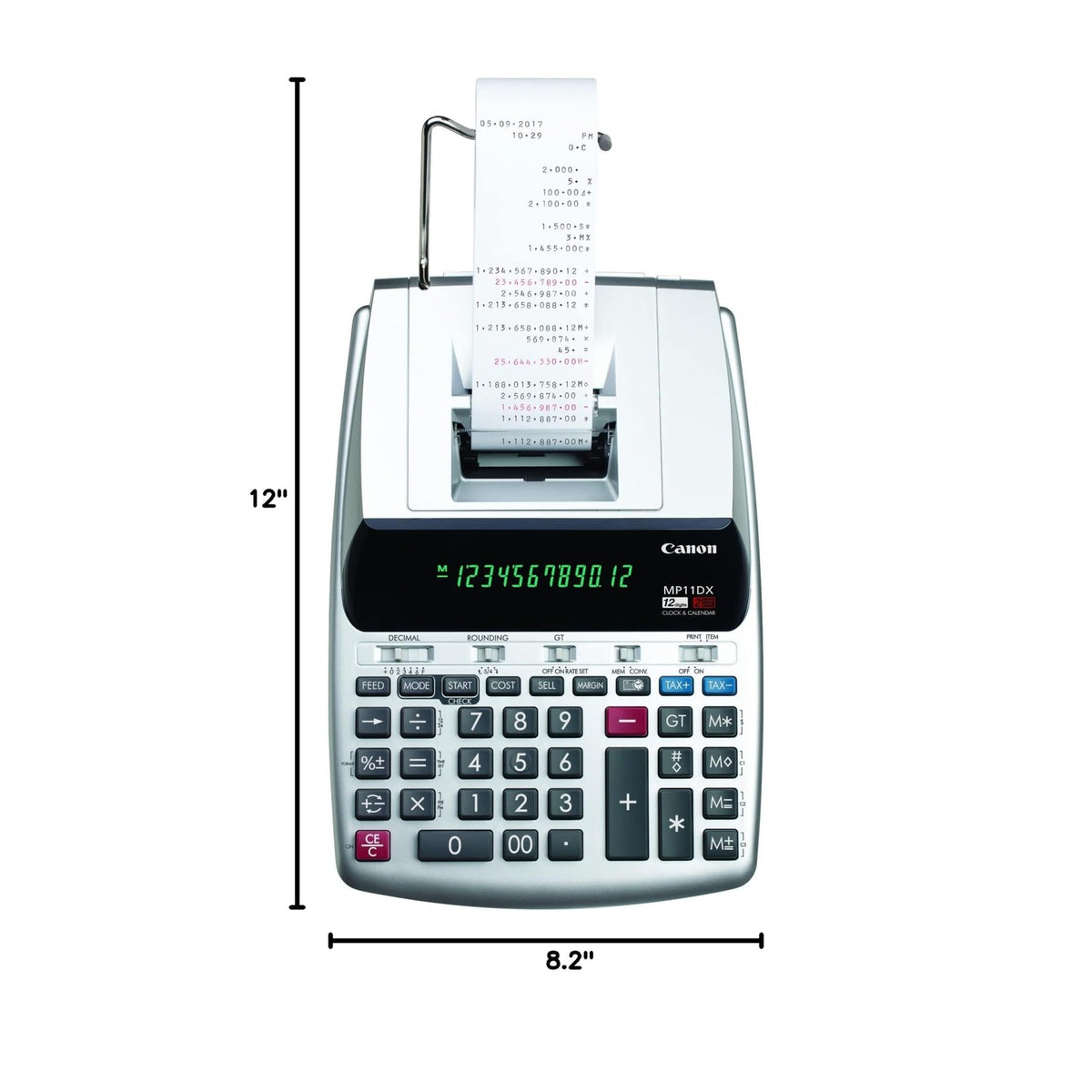Discover the Canon MP11DX Desktop Calculator, 100% Authentic and available at Curat Cart in India for reliable calculations.