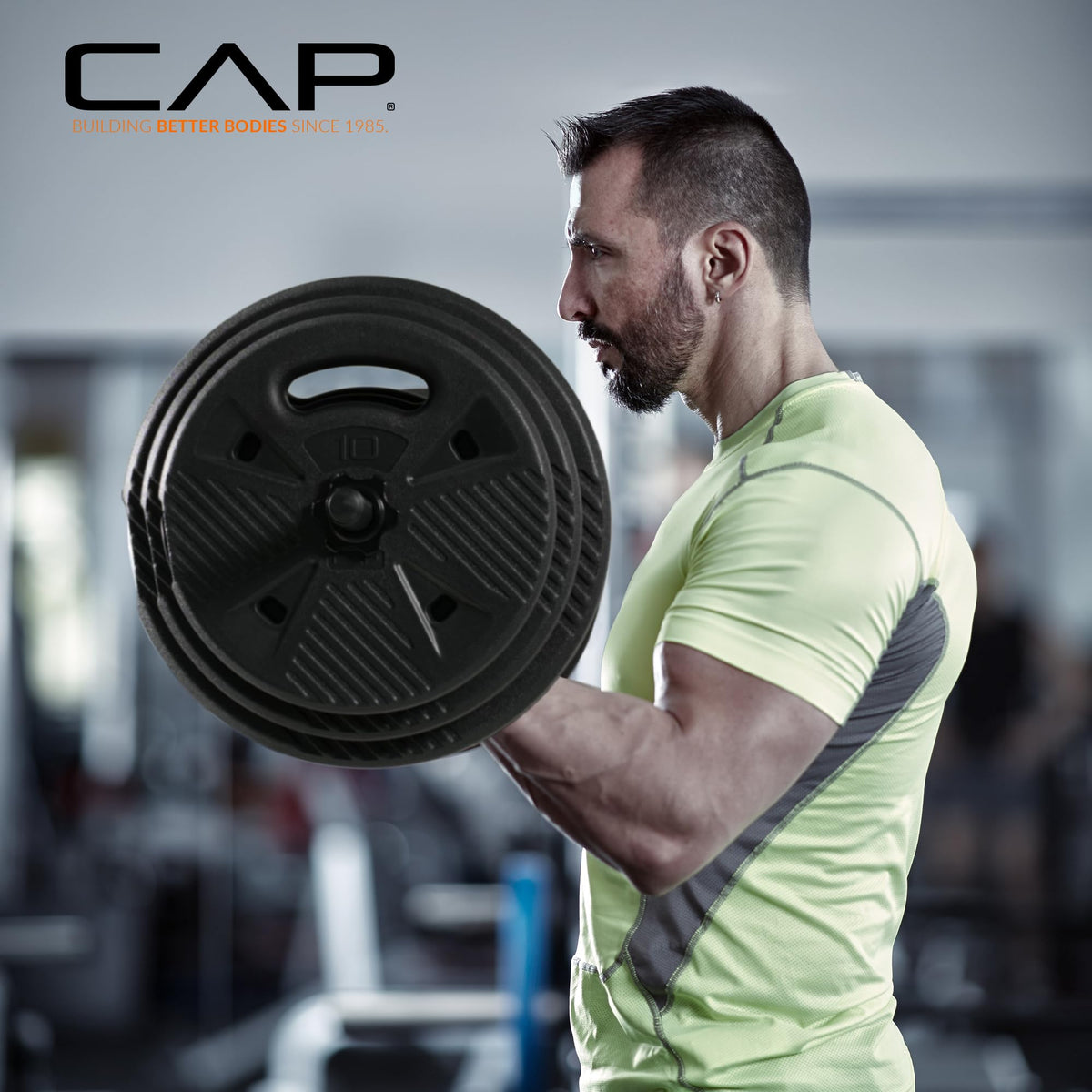 Enhance your fitness routine with the CAP Threaded Barbell Set, ideal for strength training. Available at Curat Cart.