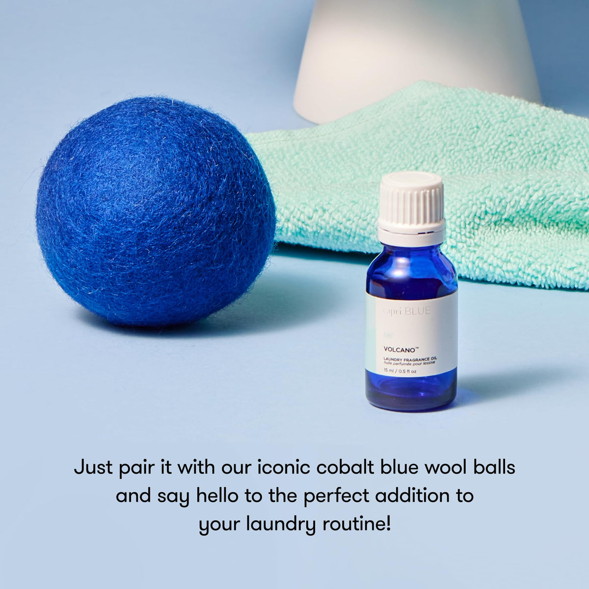 Transform your laundry with Capri Blue Volcano Laundry Fragrance, a must-have from Curat Cart for a refreshing scent.