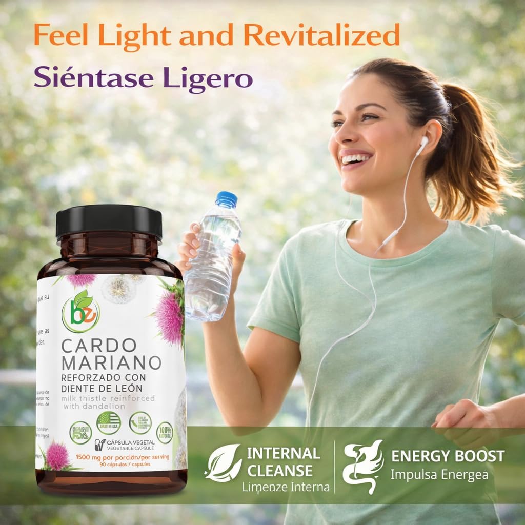 Premium Cardo Mariano Diente Leon in high-quality packaging from Curat Cart for internal cleansing and energy boost.