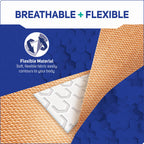 Care Science Fabric Adhesive Bandages offer premium imported flexibility and breathability, ideal for comfort. Available at Curat Cart.