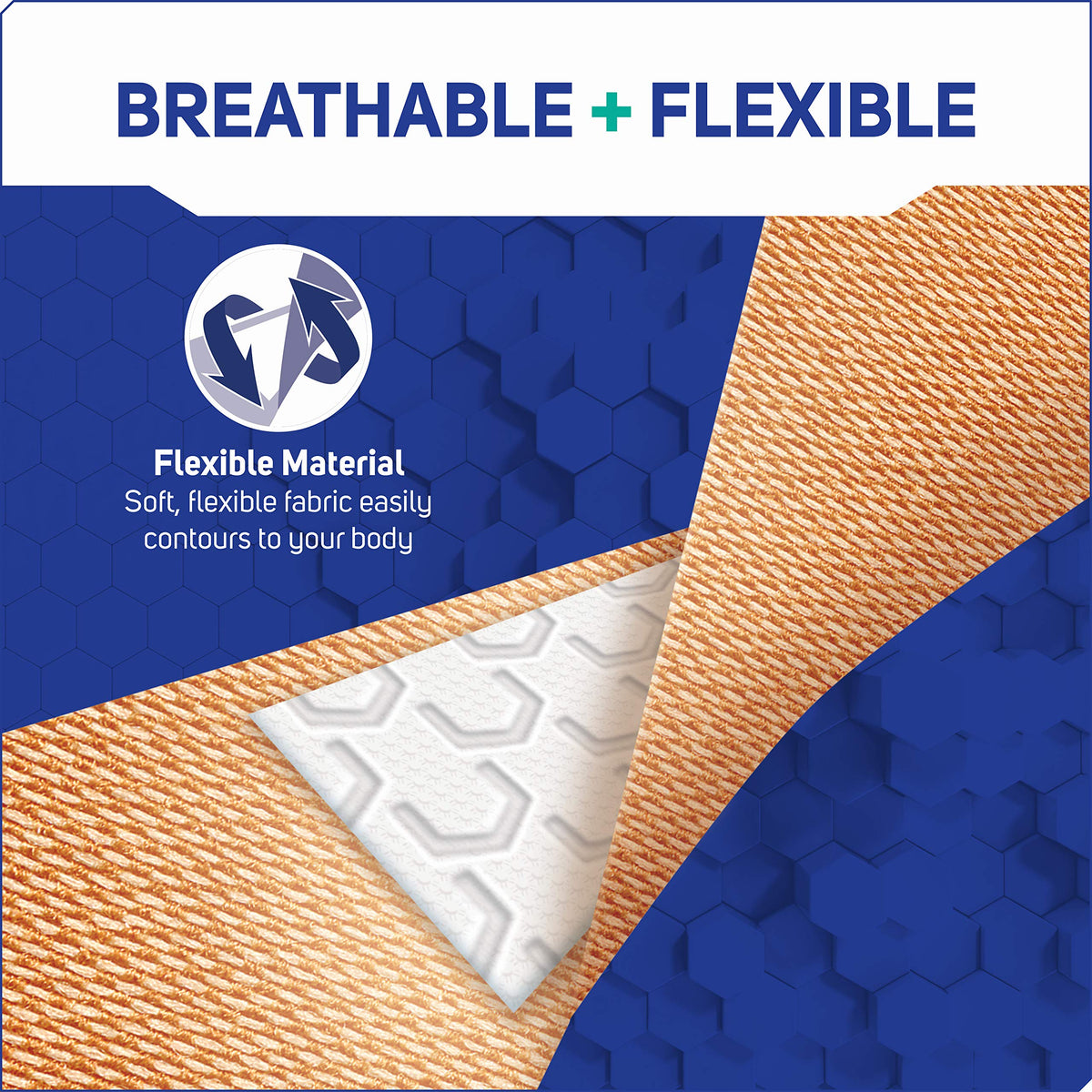 Care Science Fabric Adhesive Bandages offer premium imported flexibility and breathability, ideal for comfort. Available at Curat Cart.