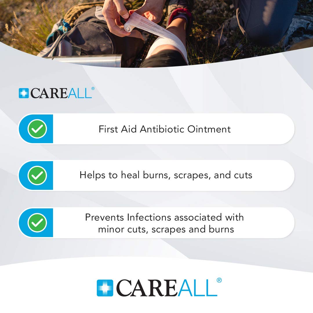 CareAll Bacitracin Antibiotic Ointment helps heal cuts and scrapes. 100% Authentic, available at Curat Cart in India.