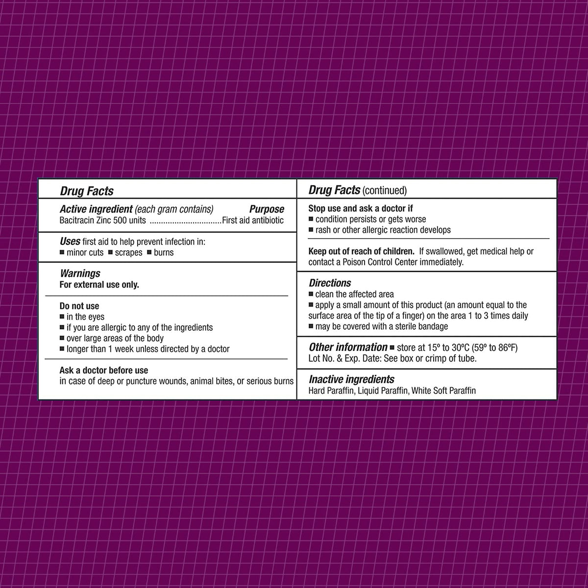 CareAll Bacitracin Antibiotic Ointment, a premium import for effective wound care, available at Curat Cart.