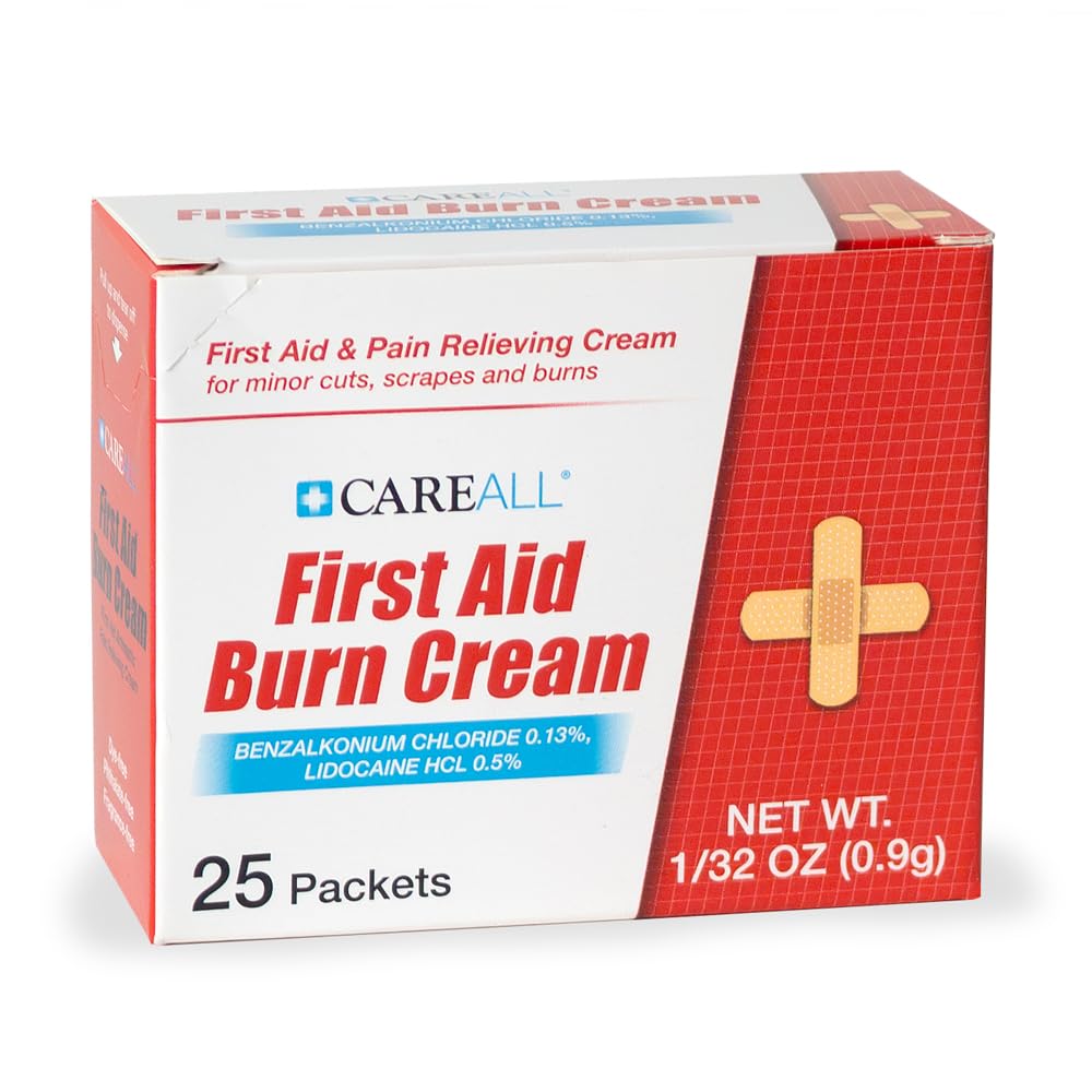 CareALL Burn Relief Cream in high-quality official packaging, ideal for minor burns and pain relief. Available at Curat Cart.