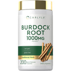 Carlyle Burdock Root Supplement, 1000mg, premium imported dietary capsules from Curat Cart for health enthusiasts.