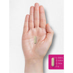 Carlyle Maca Root Capsules showcased on a hand for scale, highlighting high-quality packaging from Curat Cart.