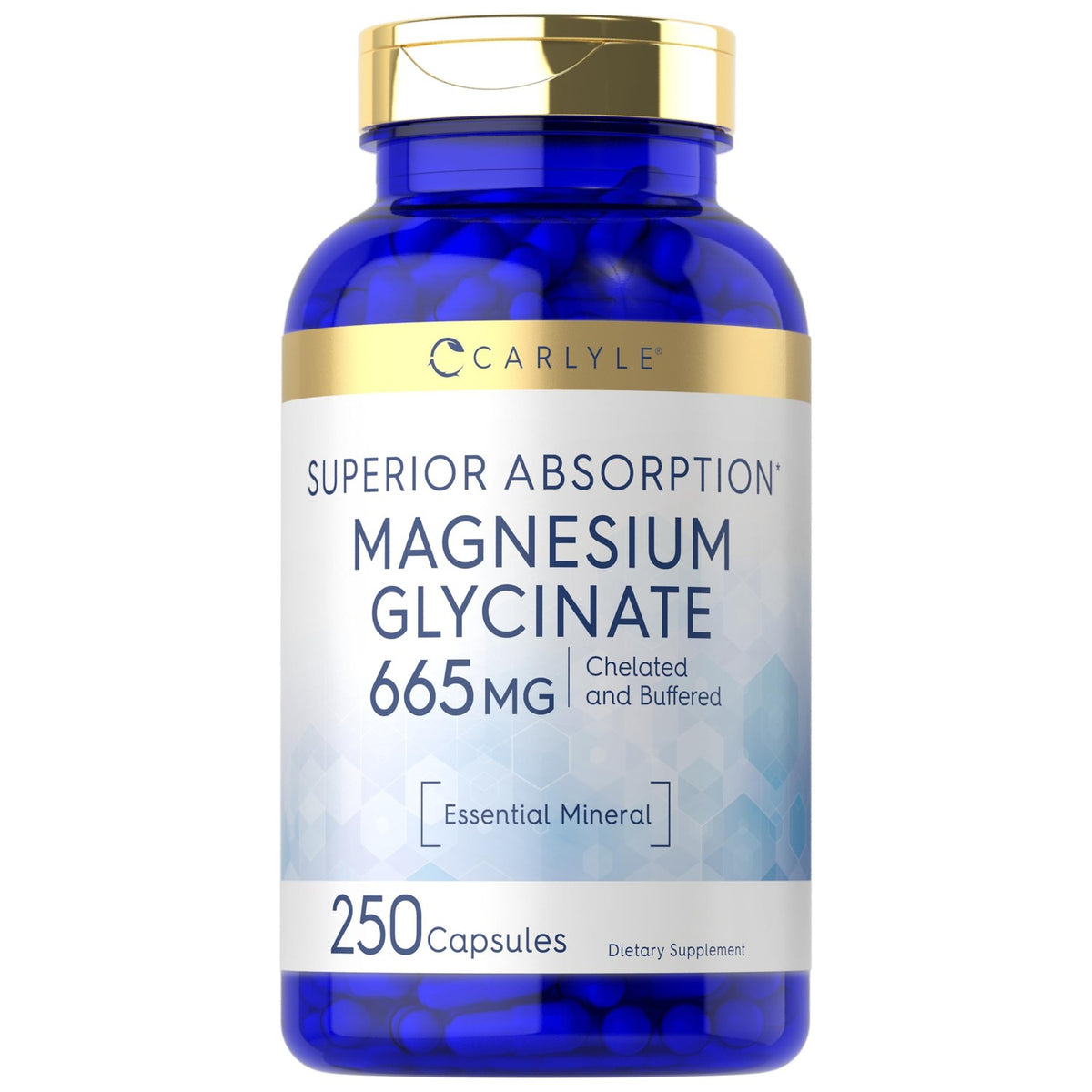 Discover Carlyle Magnesium Glycinate, a premium import with superior absorption, available at Curat Cart for optimal health.