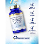 Discover Carlyle Magnesium Glycinate, specially curated by Curat Cart, ensuring gluten-free and non-GMO quality for optimal health.