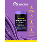 Carlyle Melatonin 10mg offers all-night support with 180 tablets. Perfect for daily use, available at Curat Cart.
