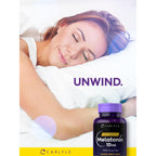 Experience restful sleep with Carlyle Melatonin Fast Dissolve Tablets, a premium import from Curat Cart for quality relaxation.