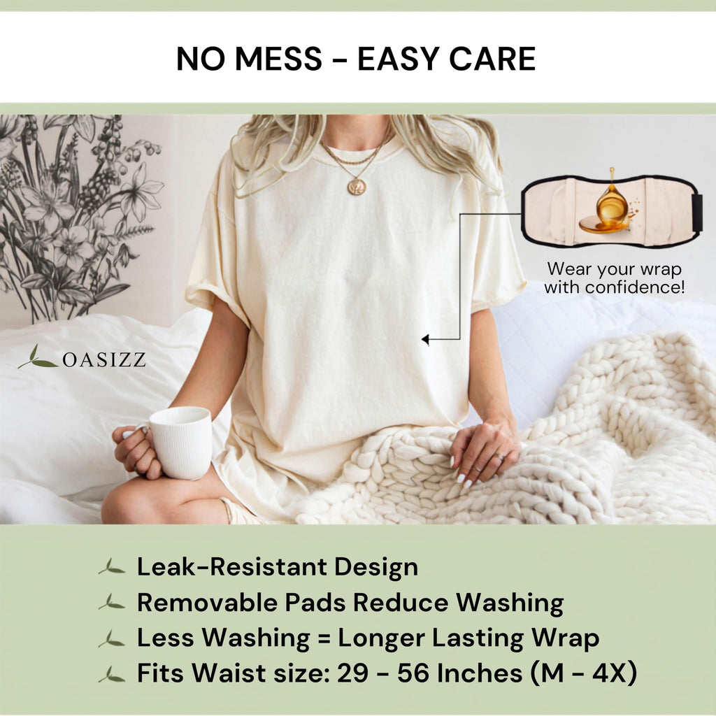 Discover the premium imported Castor Oil Pack Wrap for effortless comfort and care. Shop now at Curat Cart.