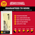 Catchmaster Rat Mouse Glue Traps in official packaging, offering a large surface area for effective pest control. Available at Curat Cart.