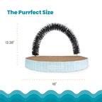 Discover the premium imported Catstages Scratch & Groom Cat Scratcher, perfect for keeping your cat entertained and groomed. Available at Curat Cart.