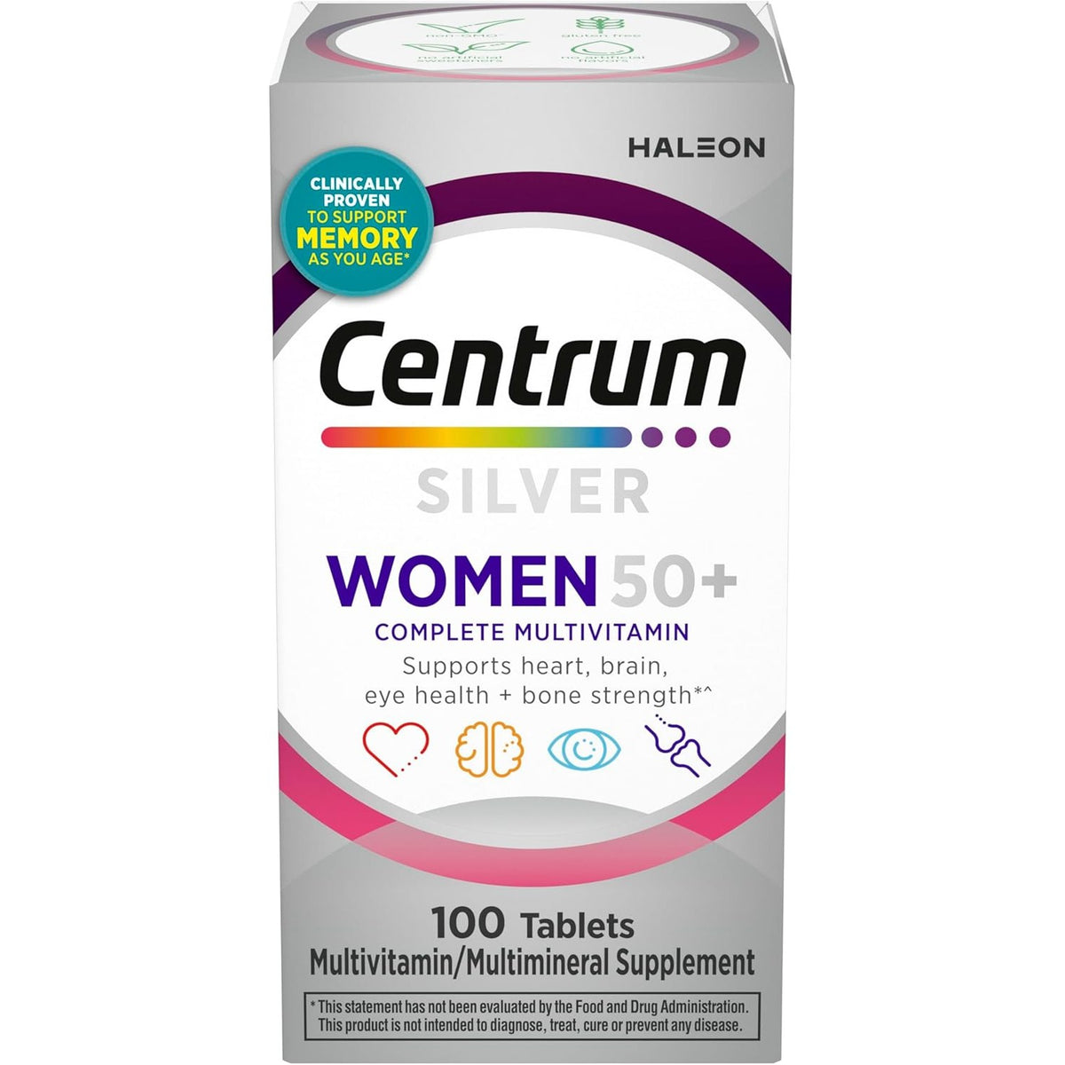 Centrum Silver Women's Multivitamin for women 50+, available online in India. Order now for health support.