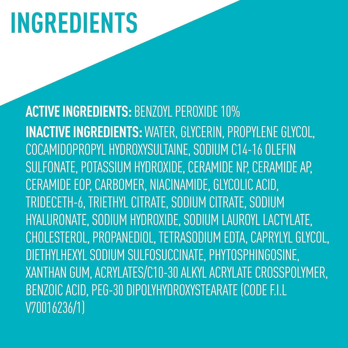 CeraVe Acne Foaming Cream Wash - Texture, Swatch & Consistency | original imported packaging available on Curat Cart India