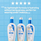CeraVe AM Facial Moisturizing Lotion - Application & Usage Demonstration | genuine imported stock available in India at Curat