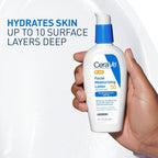 CeraVe AM Facial Moisturizing Lotion - Back Label & Ingredients Details | buy 100% authentic product online in India via Cura