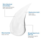 CeraVe AM Facial Moisturizing Lotion - Texture, Swatch & Consistency | fast dispatch across India from Curat Cart
