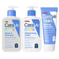 CeraVe Baby Bath Set Essentials - Front Packaging & Bottle View | genuine imported stock available in India at Curat Cart