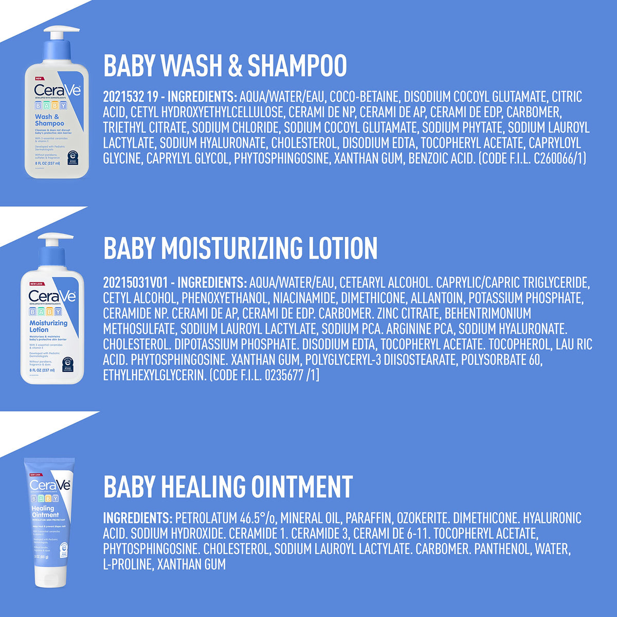 CeraVe Baby Bath Set Essentials - Front Packaging & Bottle View | buy 100% authentic product online in India via Curat Cart