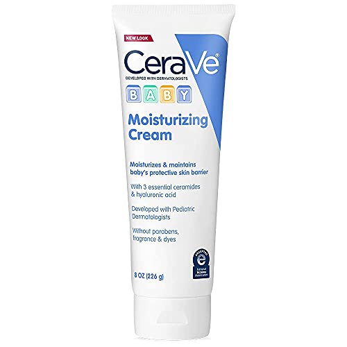 CeraVe Baby Cream Moisturizing Cream - Texture, Swatch & Consistency | buy online in India with doorstep delivery at Curat Ca