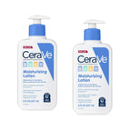 CeraVe Baby Moisturizing Lotion, a premium import, hydrates and protects delicate skin. Available at Curat Cart.
