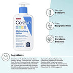 CeraVe Baby Moisturizing Lotion, a premium imported product, hydrates sensitive skin without fragrance or parabens. Available at Curat Cart.