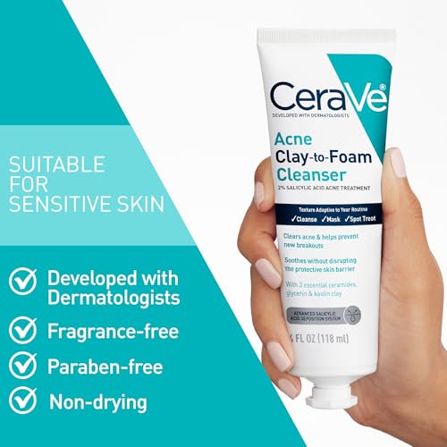 CeraVe Clay To Foam Acne Wash - Seal & Authenticity Verification | buy 100% authentic product online in India via Curat Cart
