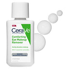 CeraVe Eye Makeup Remover - Front Packaging & Bottle View | buy 100% authentic product online in India via Curat Cart