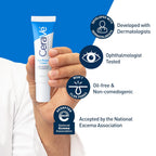 CeraVe Eye Repair Cream - Back Label & Ingredients Details | buy 100% authentic product online in India via Curat Cart