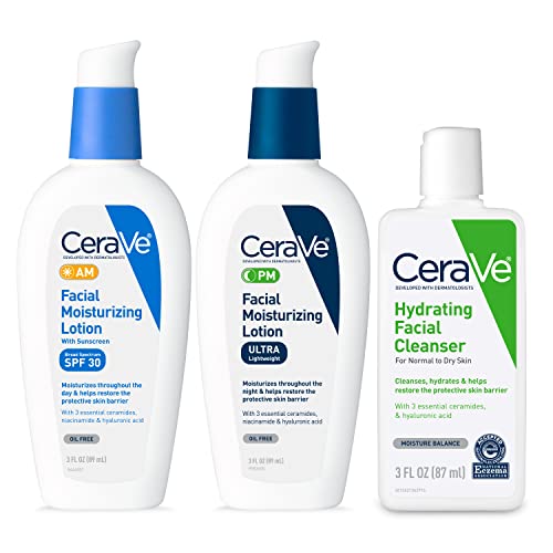 CeraVe Face Moisturizer and Cleanser - Back Label & Ingredients Details | fast dispatch across India from Curat Cart