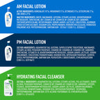CeraVe Face Moisturizer and Cleanser - Front Packaging & Bottle View | buy 100% authentic product online in India via Curat C