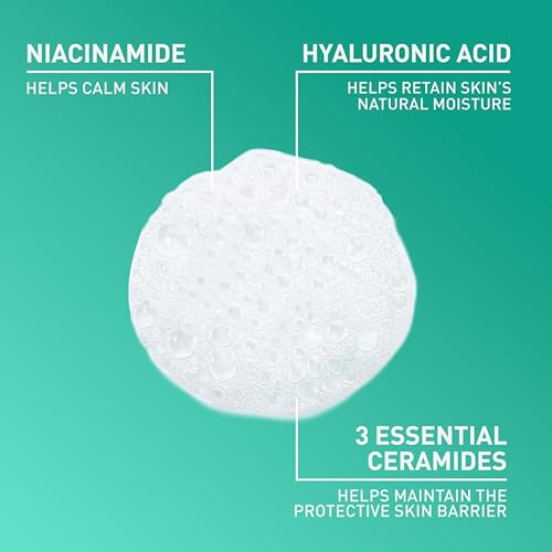 CeraVe Foaming Facial Cleanser - Application & Usage Demonstration | genuine imported stock available in India at Curat Cart