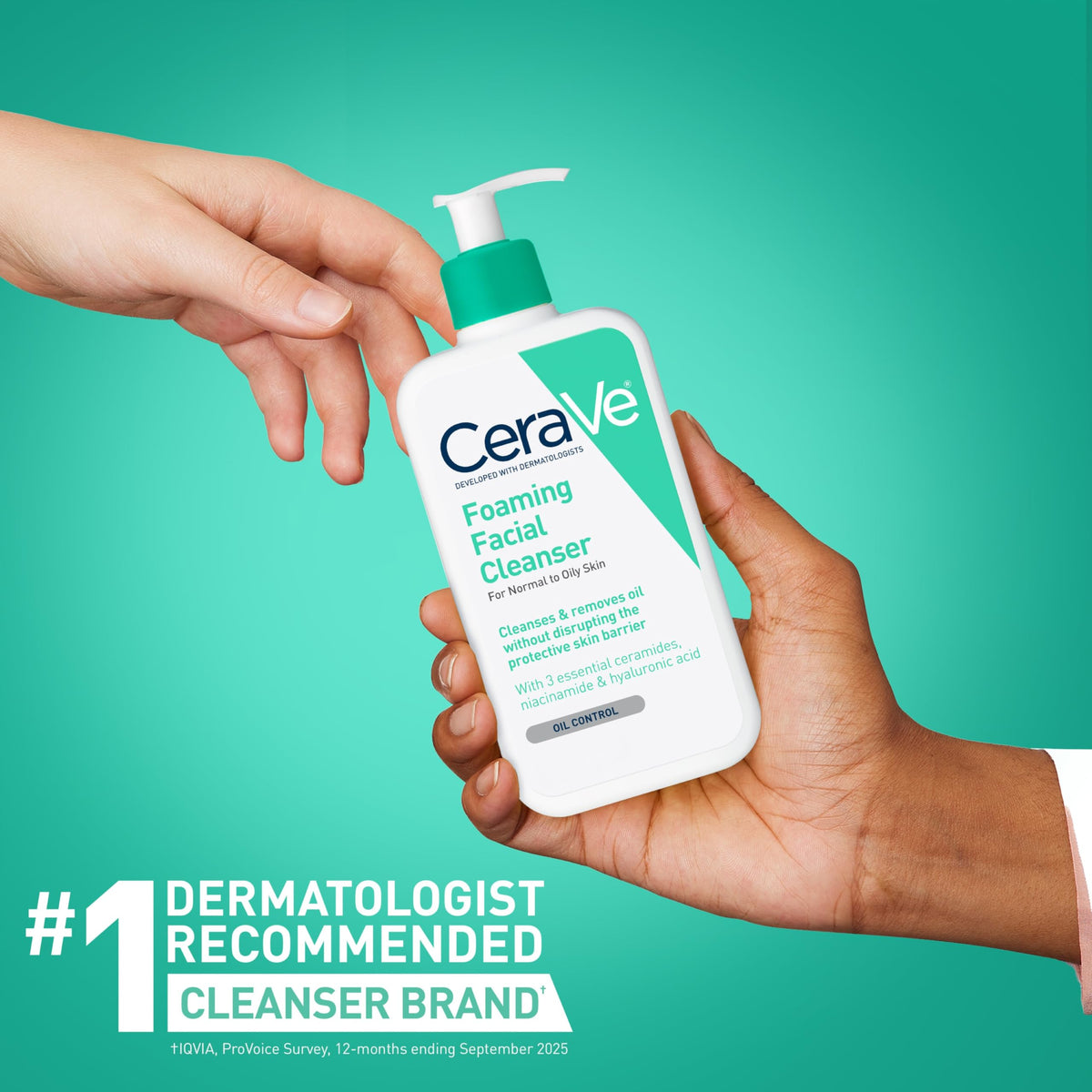 CeraVe Foaming Facial Cleanser - Seal & Authenticity Verification | genuine imported stock available in India at Curat Cart