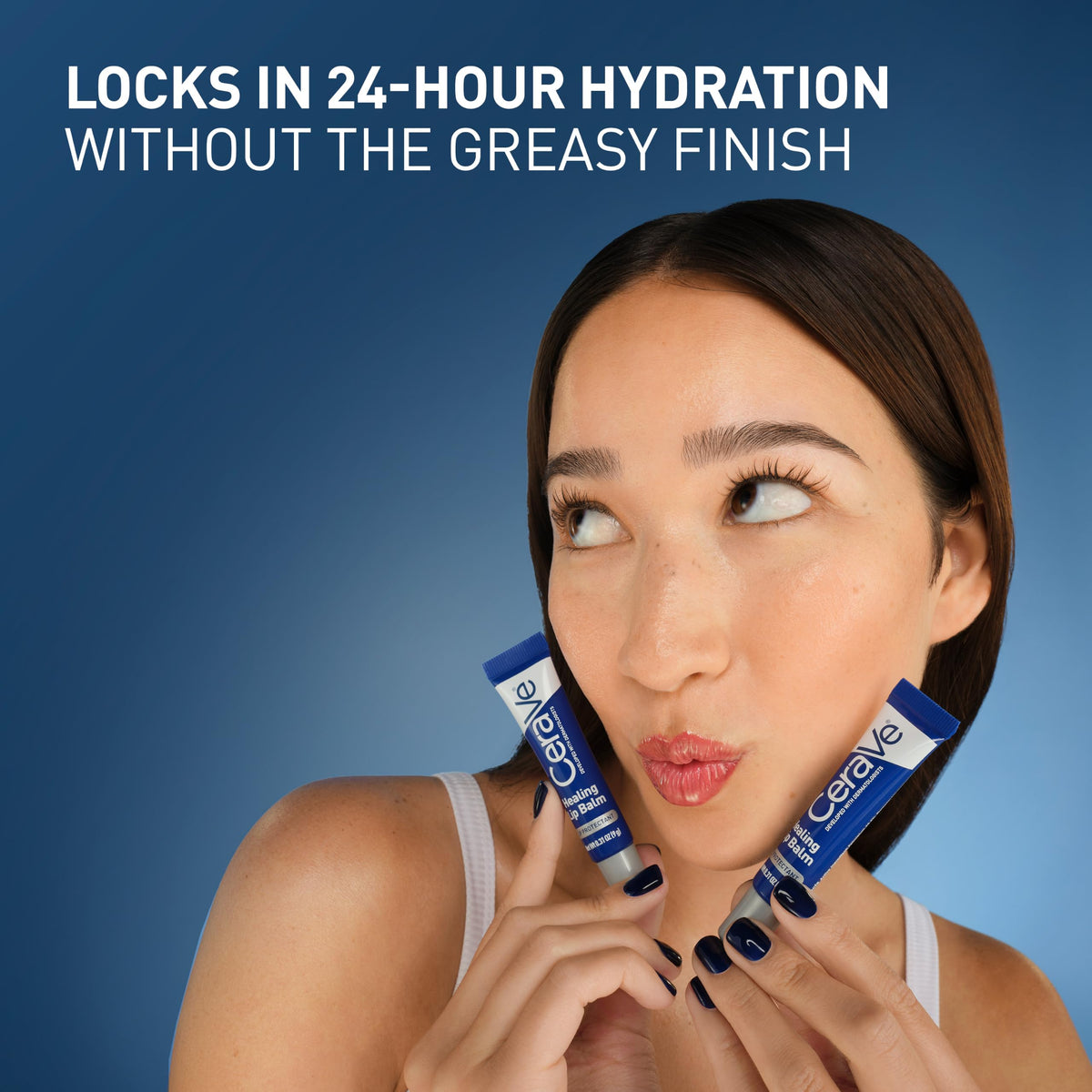 CeraVe Healing Lip Balm offers 24-hour hydration without greasiness, perfect for daily use. Available at Curat Cart.